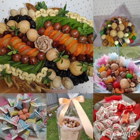 Съедобные букеты