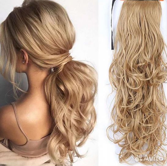 Шиньон на заколке