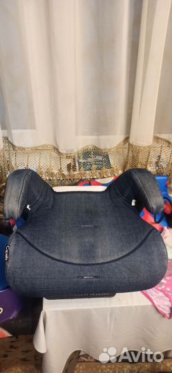 Автокресло бустер с ремнями