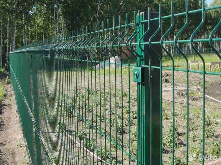 3Д сетка гиттер для забора