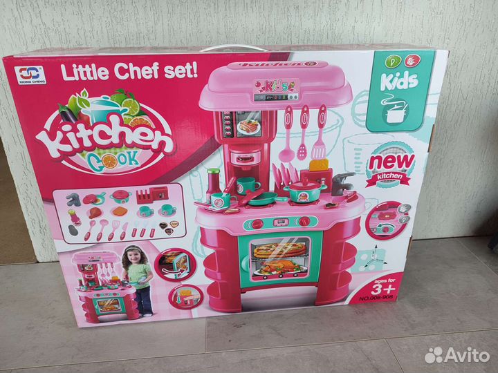 Кухня игровая детская новая