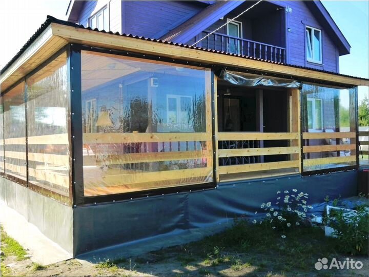 Мягкие окна для дачи