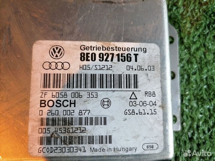 Блок управления АКПП AMB 8E0927156T Audi A4 B6 8E