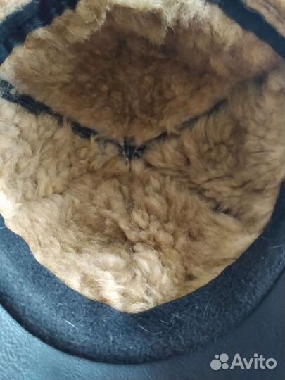 Мужская кожаная кепка 58 р