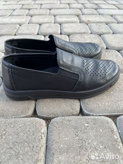 Туфли кожаные школьные 35