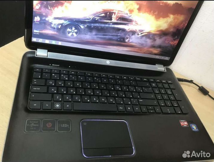 Большой и мощный ноутбук Hp Pavilion dv7-6001er