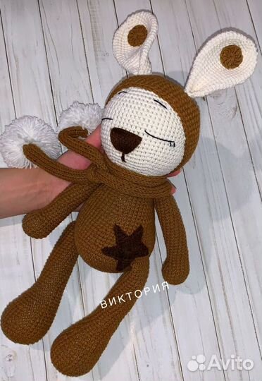 Зайка ручной работы