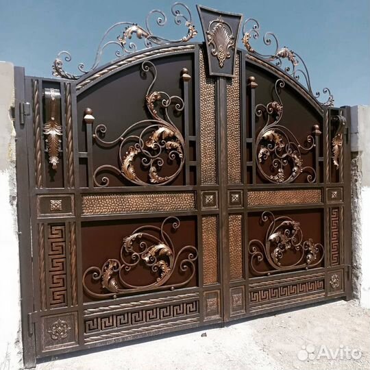 Кованые ворота