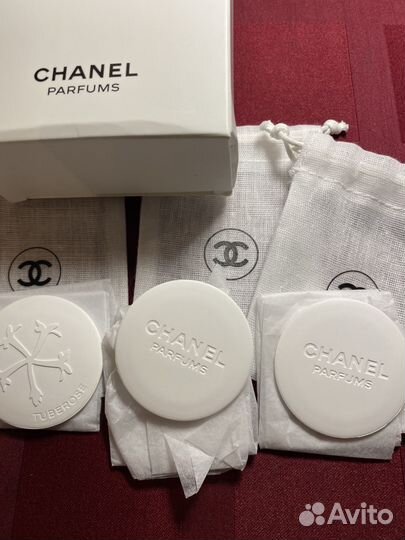 Блоттеры кисть Chanel Лента Jo Malone