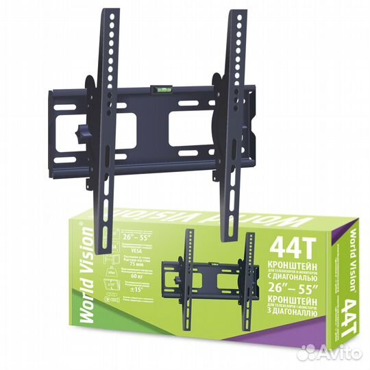 TB кронштейн наклонный диагональ 26-55 (до 60кг)