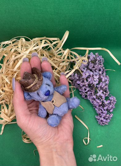 Мишка Тедди миниатюра. Ручная работа