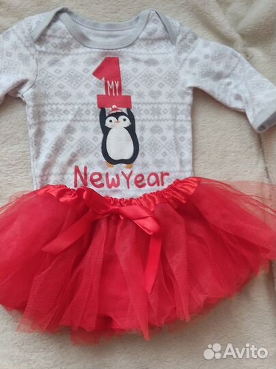 Новогодний боди