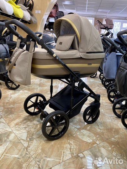 Коляска для новорожденных 2в1 Adamex Rimini