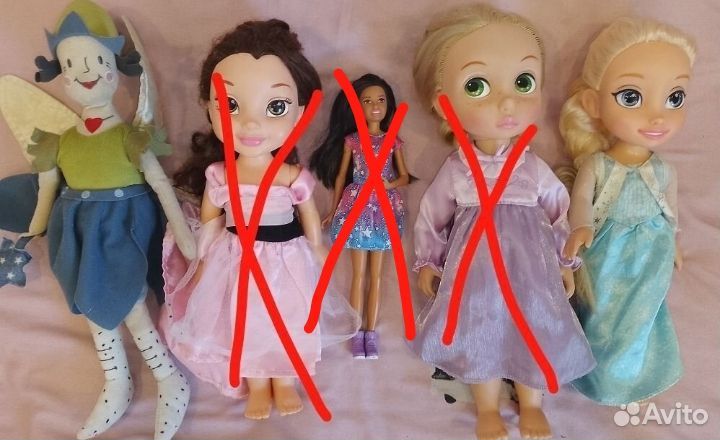 Куклы Disney, Mattel, IKEA