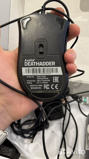 Игровая мышь razer deathadder