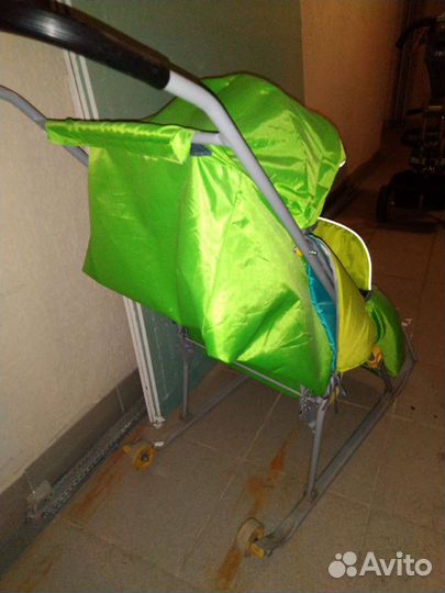 Коляска санки