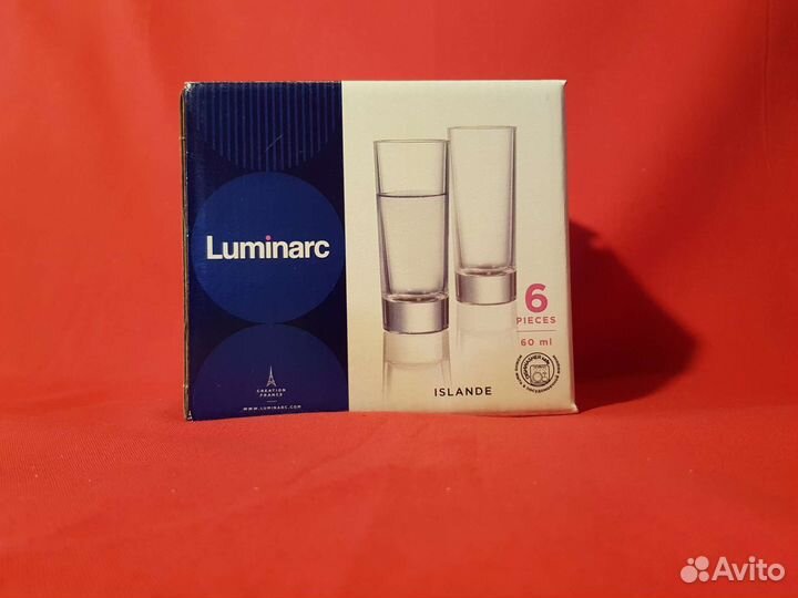 Недобор стопок Luminarc Islande 5шт 60мл