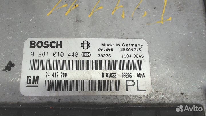 Блок управления двигателем Opel Frontera B, 2001