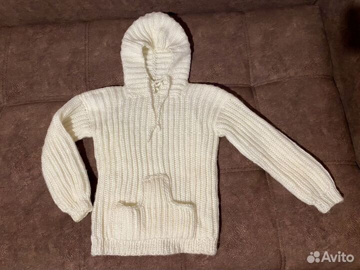 Тёплые вязаные кофты свитера 6-7 лет, XS,S,M,L