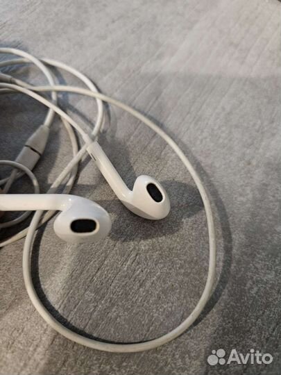 Наушники apple штекер mini jack, type-C