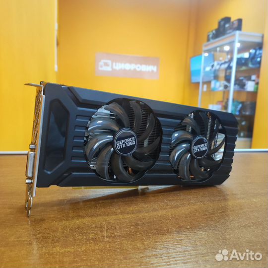 Видеокарта Palit GeForce GTX 1060 Dual 6G/гарантия