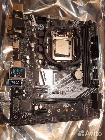 I5-9400F+мать+кулер