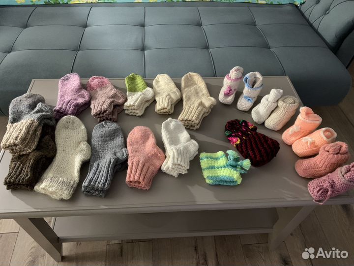 Носки ручной работы, чулки СССР