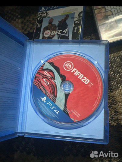 Диски PS 4 Обмен UFC 4 GTA 5 fifa 2020