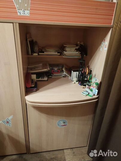 Детская двухэтажная кровать-чердак