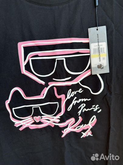 Футболка karl lagerfeld