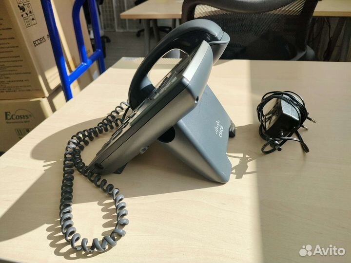 Стационарный телефон cisco IP SPA504G, 12 шт