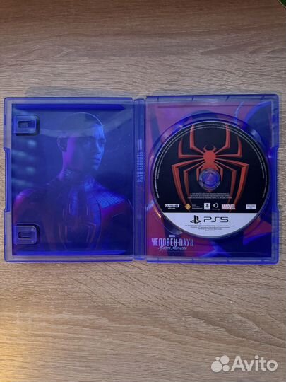 Человек-паук Майлз Моралес ps5 диск