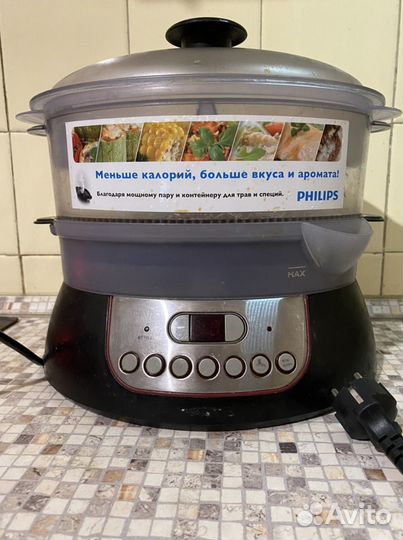 Пароварка philips