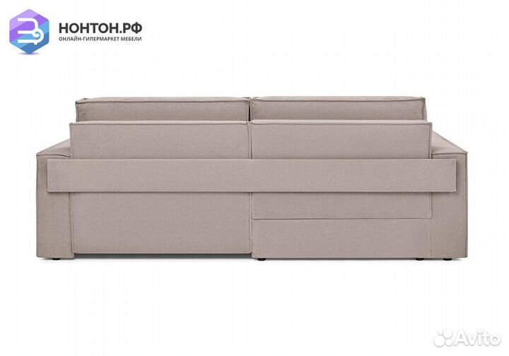 Диван угловой еврокнижка двухместный Тревис бежевы