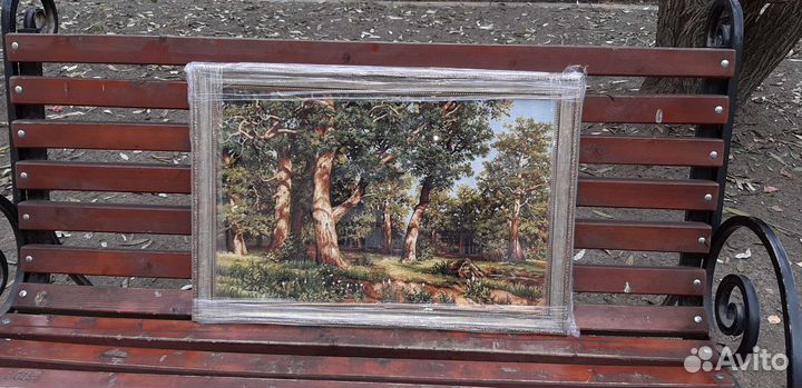 Картина вышитая крестом 3