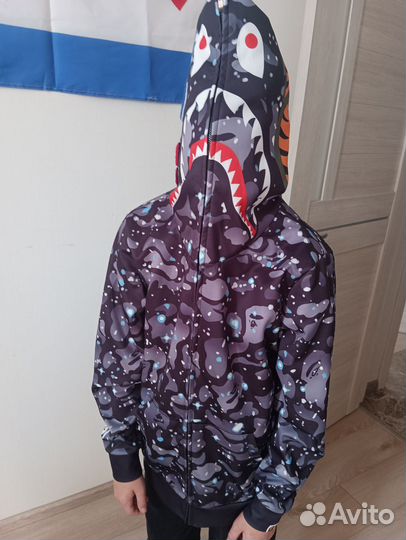 Зипка bape shark