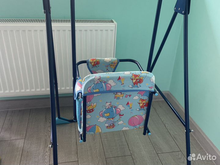 Детские качели напольные