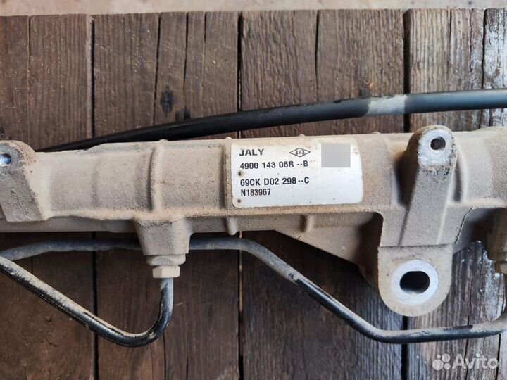 Рейка рулева renault 4900 143 06R
