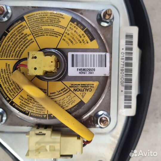 Подушка безопасности в руль toyota RAV4