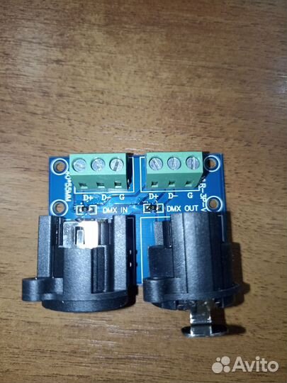 DMX512 XLR3 соединитель для 3pin