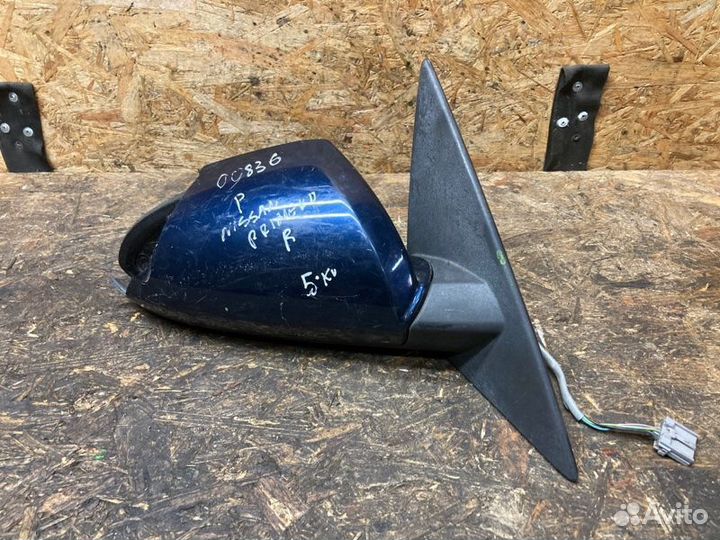 Зеркало заднего вида боковое Nissan Primera