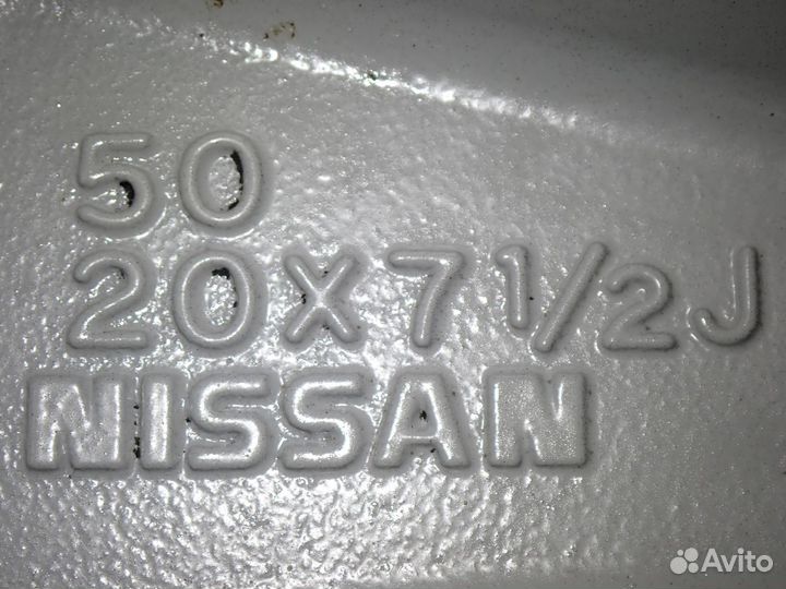 Оригинальные диски Nissan Pathfinder R20