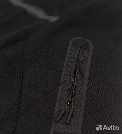 Nike tech fleece черная (drill)