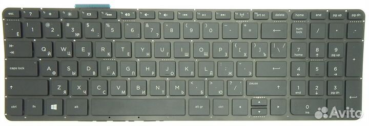 Клавиатура для HP 15-j000 17-j000 p/n: 711505-251