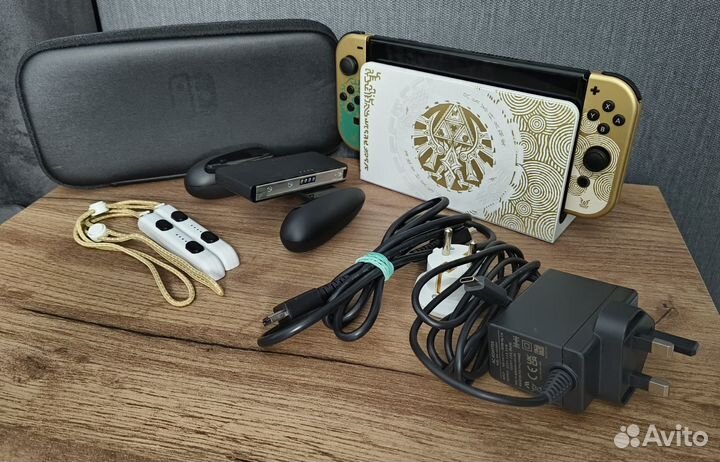 Nintendo switch oled Zelda Edition, прошитая