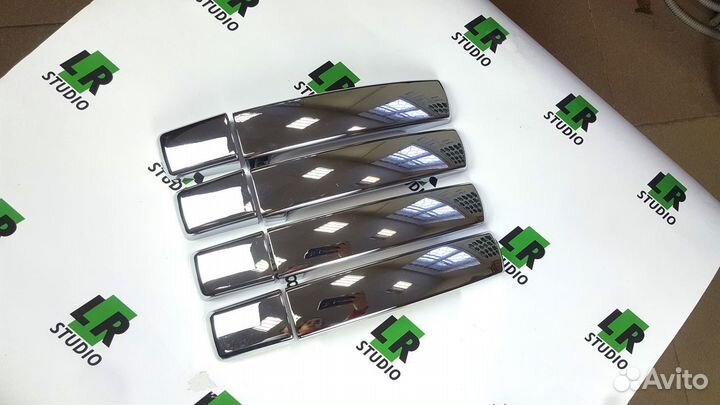 Накладки на ручки Freelander 2 хром