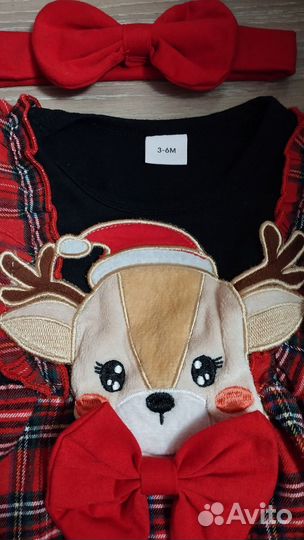 Боди новогоднее