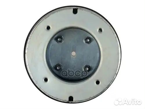 Пневмоподушка со стак 4шп.M12. 1отв.шт.M22. порш