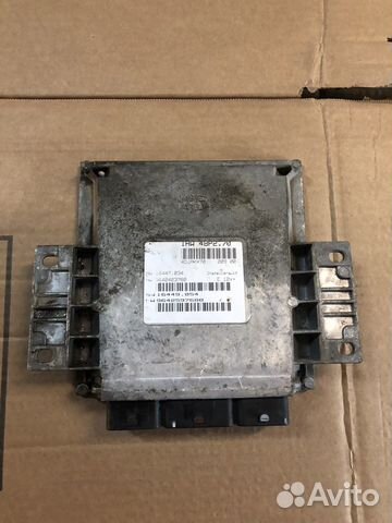 Блок управления двигателем peugeot 206