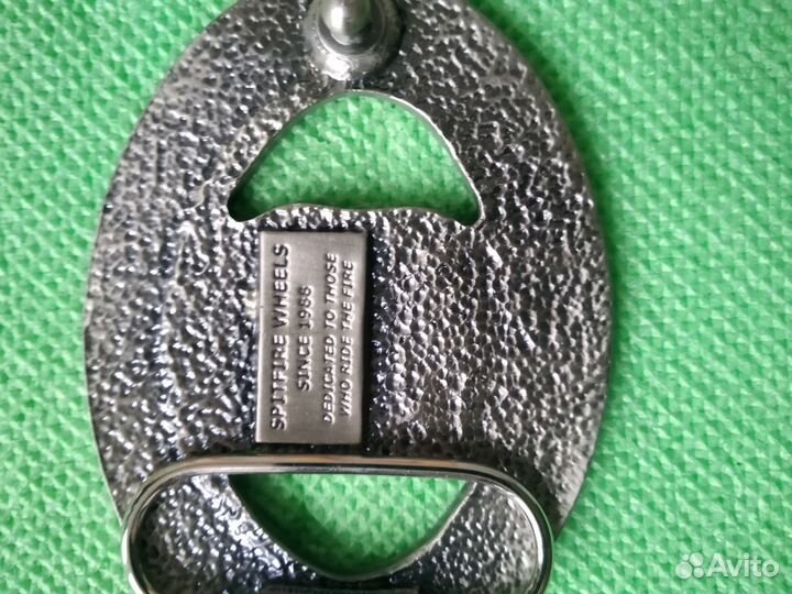 Пряжка для кожаного ремня Spitfire Wheels